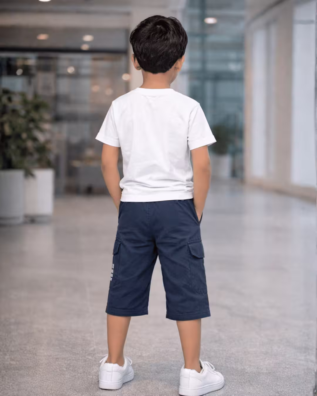 Jimmy Boys Cargo Capri - Gray Alternate