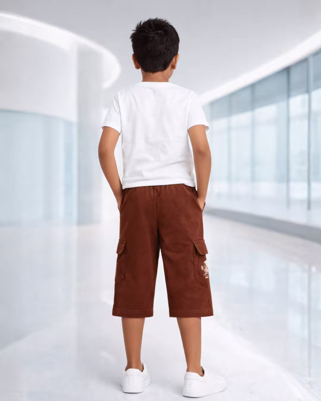 Jimmy Boys Cargo Capri - Wine Alternate