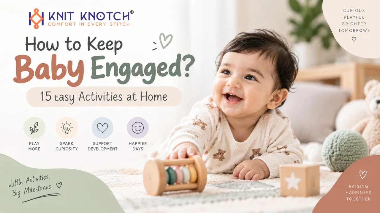 How to Keep Baby Engaged? 15 Easy Activities at Home