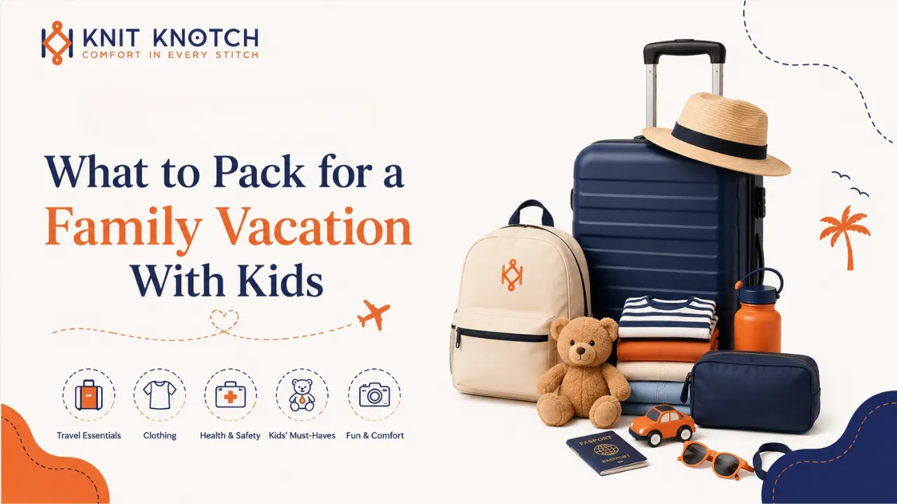 What to Pack for a Family Vacation With Kids