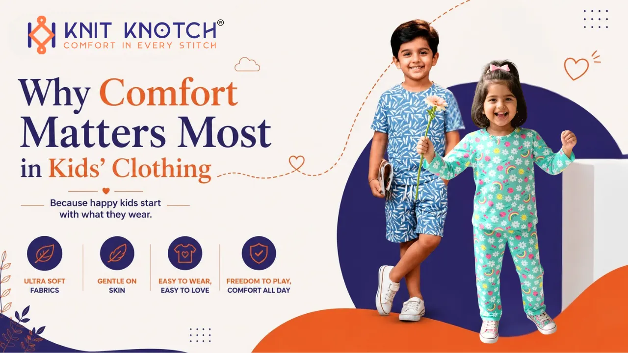 Why Comfort Matters Most in Kids' Clothing